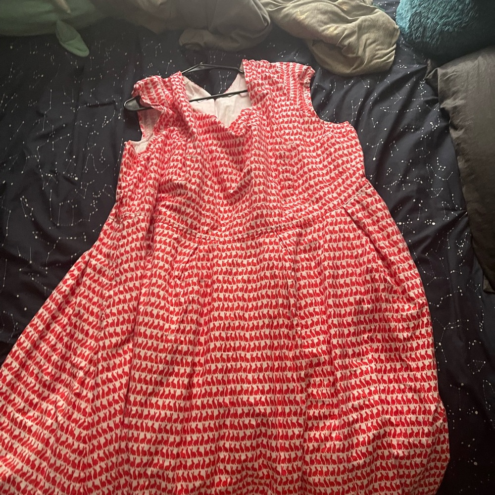 A bunny box shaped dress